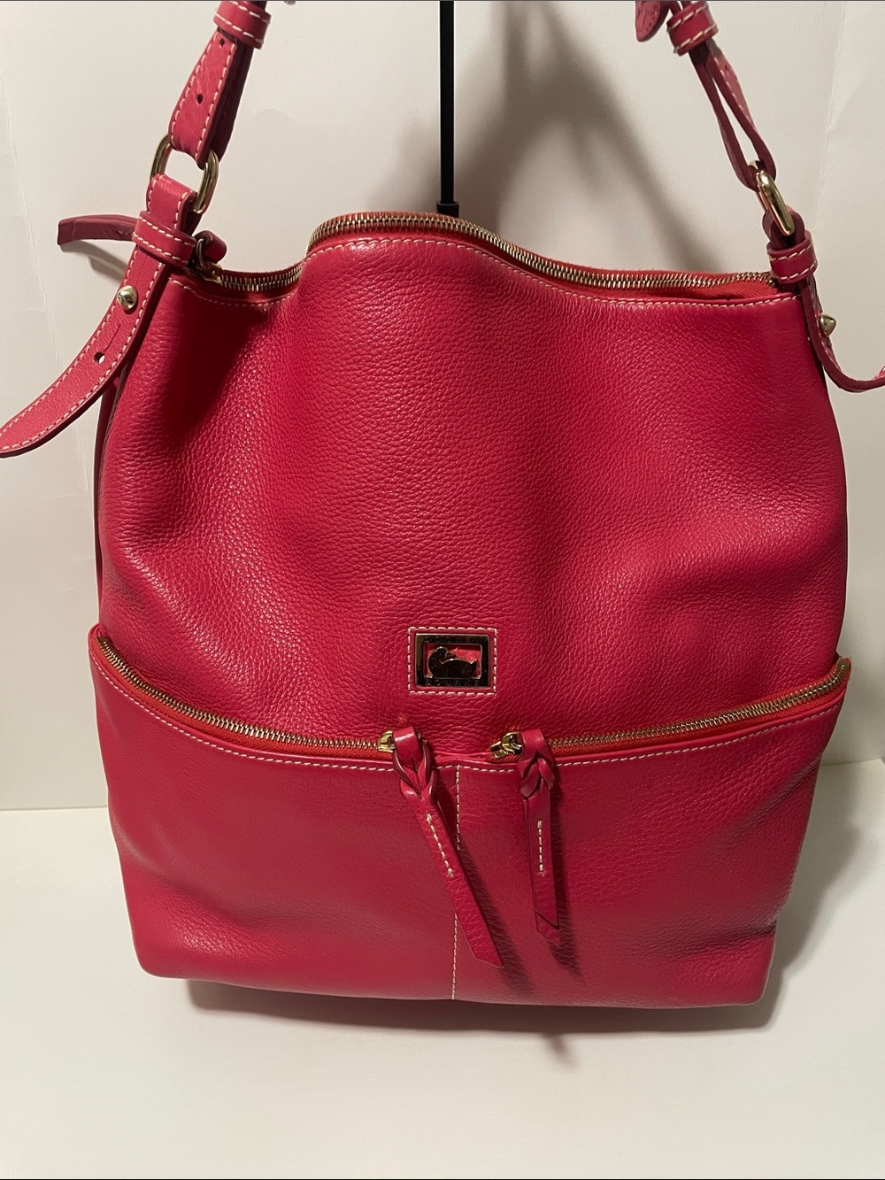 Dooney & Bourke Dillen Hobo Bag with Front Zip Pocket